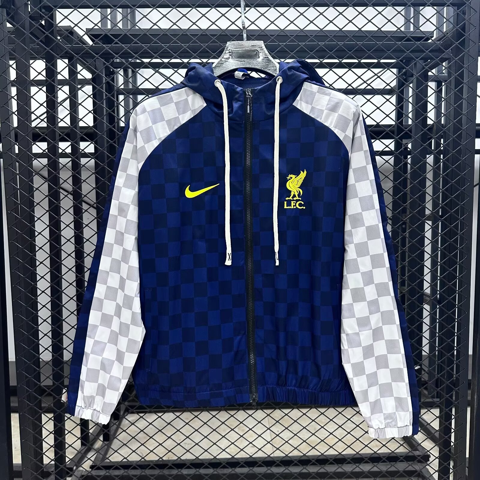 25-season Liverpool waterproof hooded trench coat S-XXL