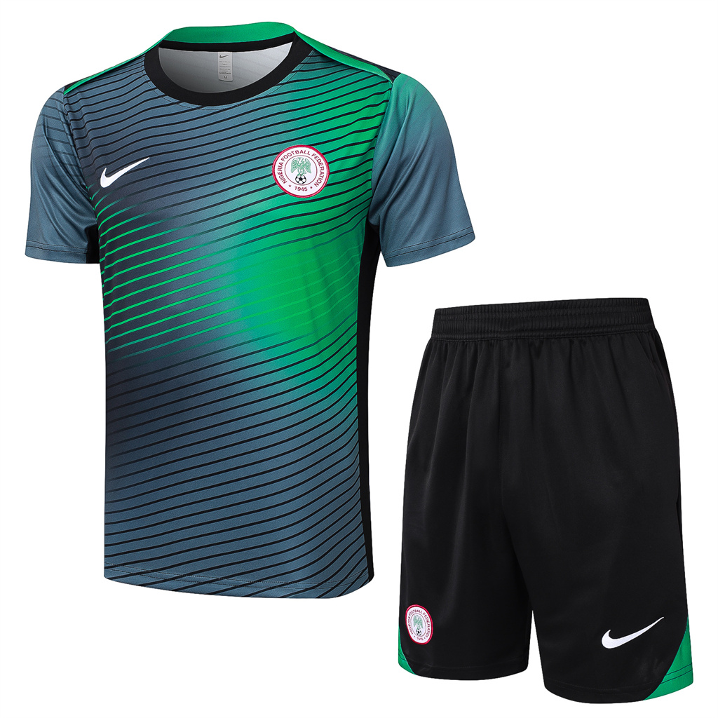 Nigeria Training Short sleeve Suit 24/25 | Soc Jersey - Premium Football Jersey