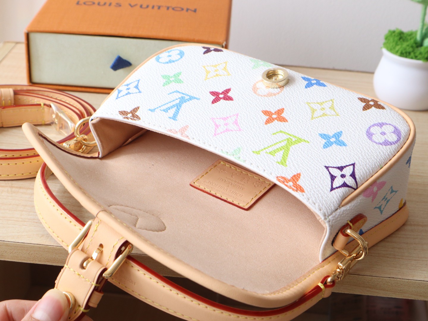 Louis Vuiton Bags LV x TM NANO DIANE Handbag