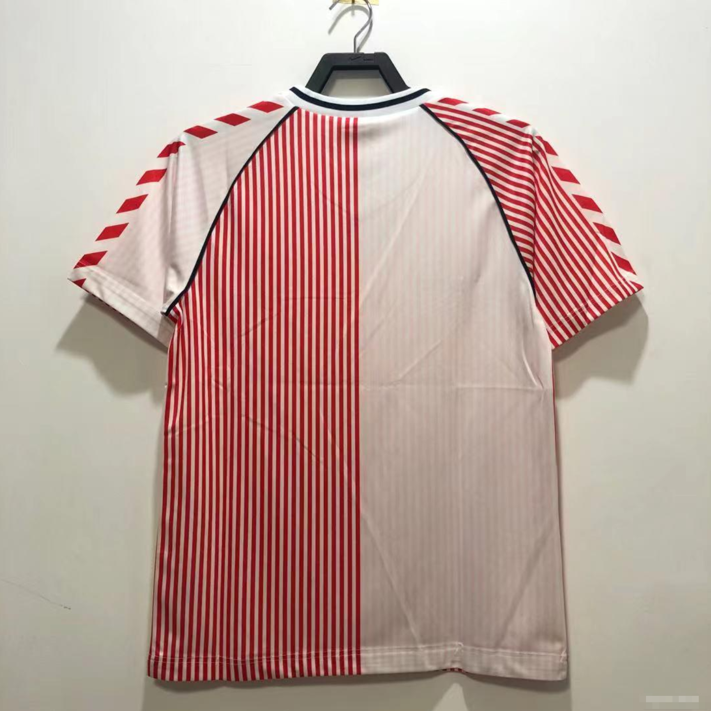 Retro 1986 Denmark Away Soccer Jersey  S-XXL