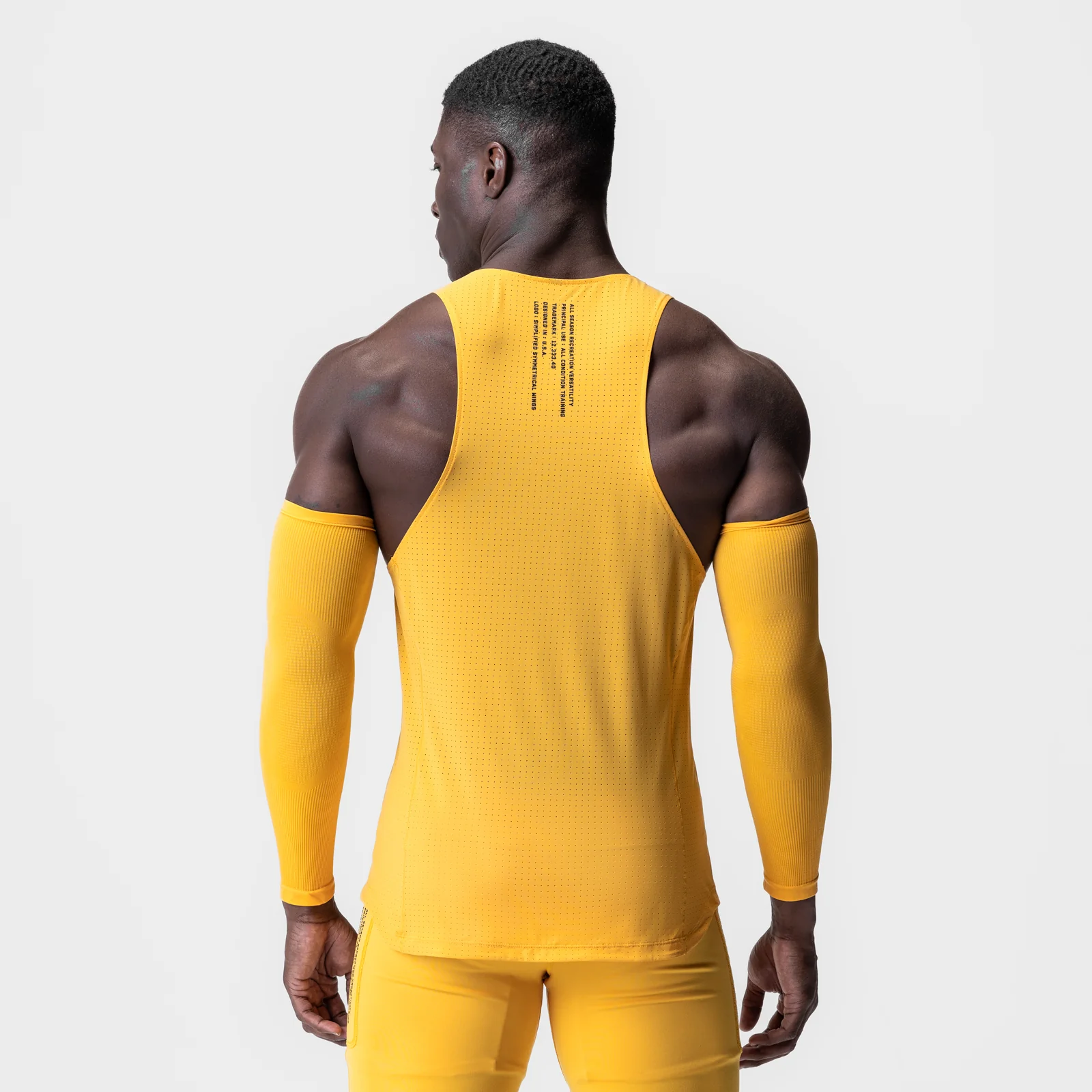 0949. Laser-Vent Singlet Tank - Amber