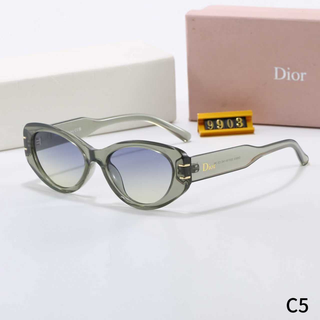 Dior Oval-frame Sunglasses Top quality - KAIROO