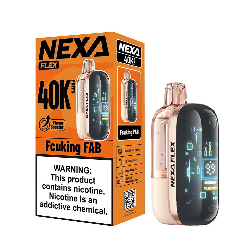 5Pcs Nexa Flex 40K 5% 18mL
