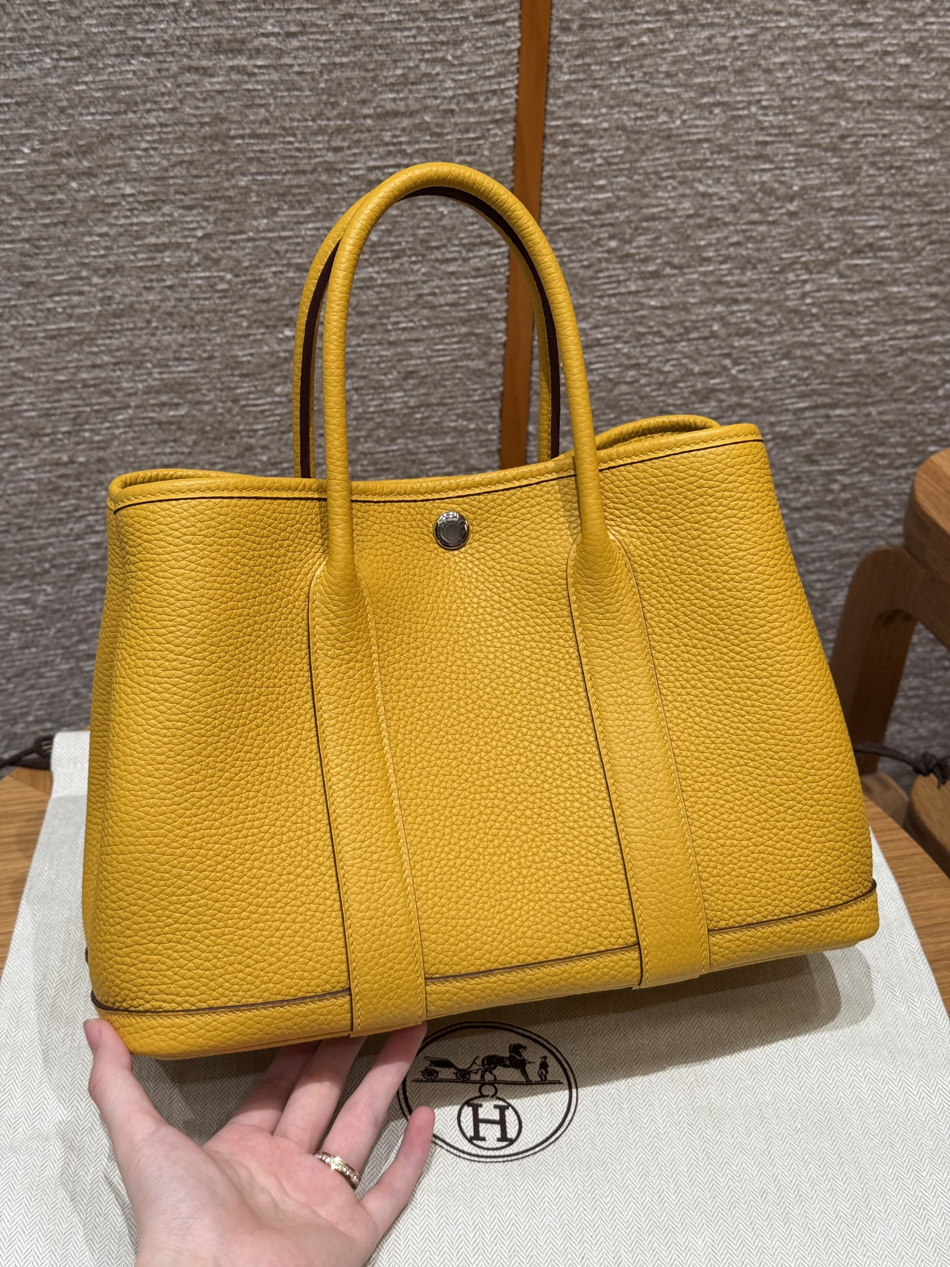 Hermes Jaune Ambre Negonda Garden Party 30 TPM