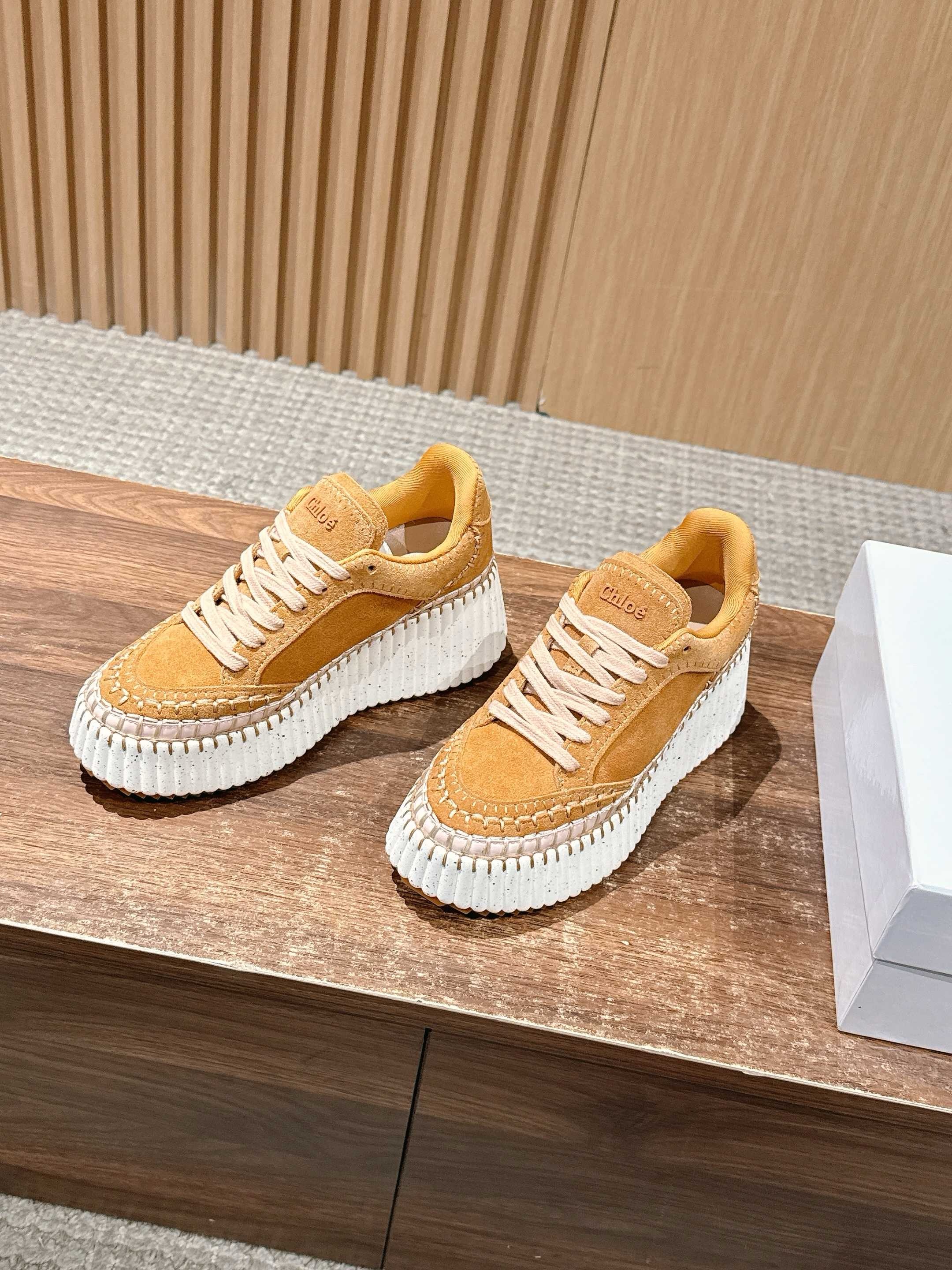 Chloe Nama Wedge Sneaker