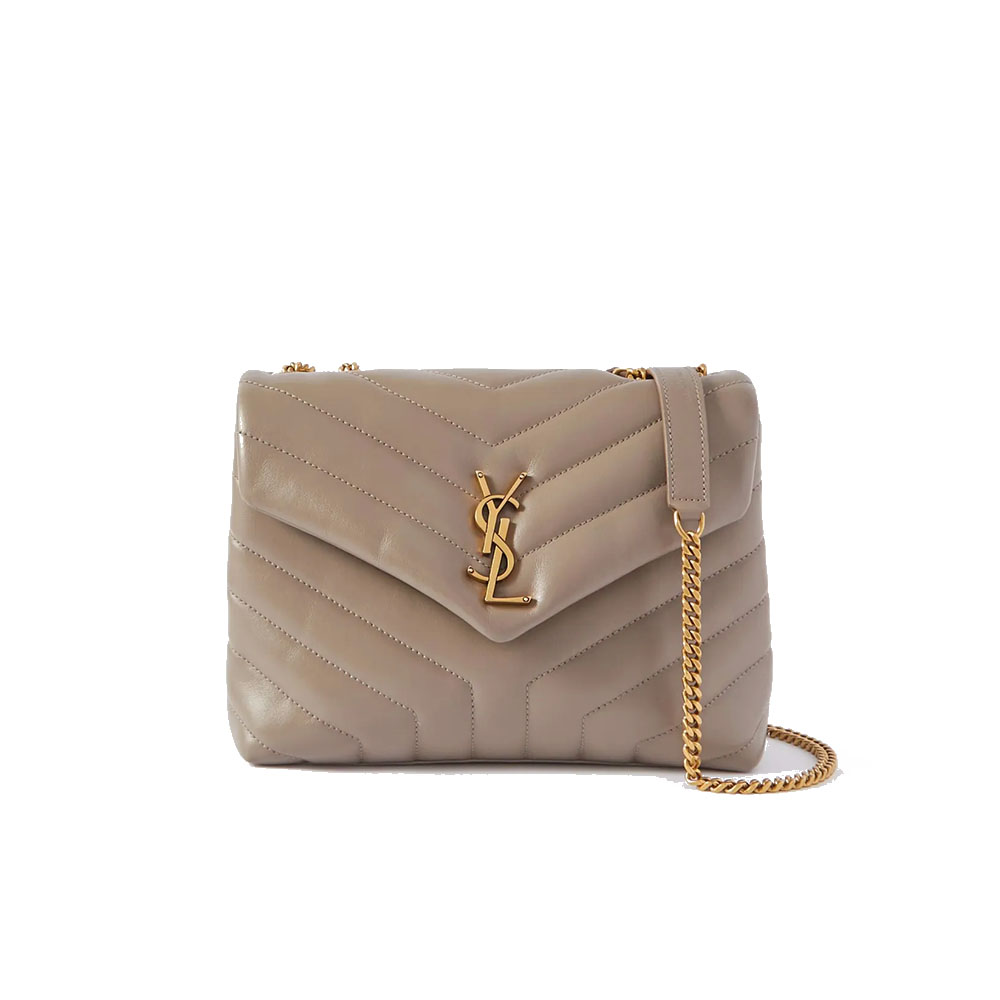 SAINT LAURENT Loulou small leather