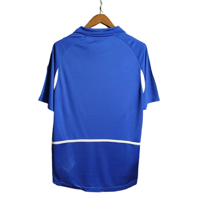 Retro  Brazil 2002 Away Blue