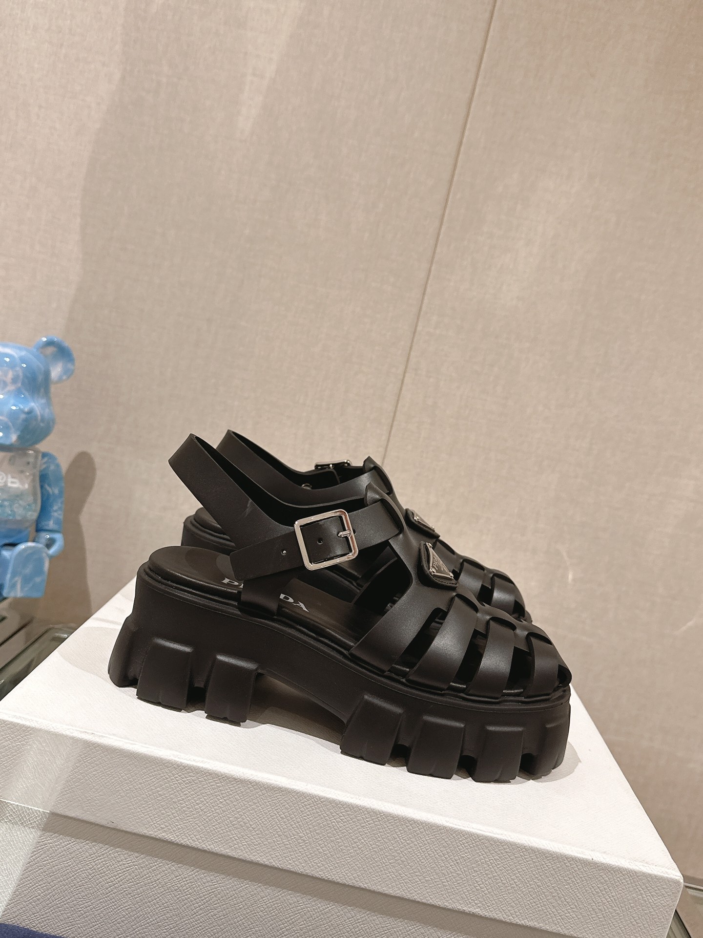 Prada Women's Monolith Rubber Sandal