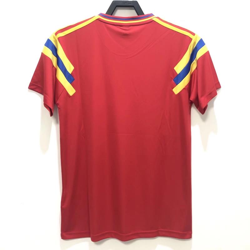 Retro Colombia 1990 Away Soccer Jersey S-2XL