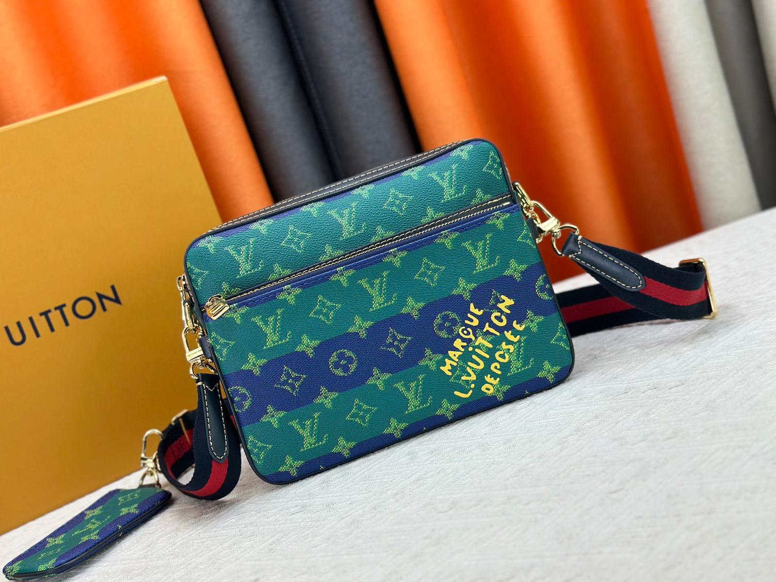 Louis Vuitton LV Monogram message bag