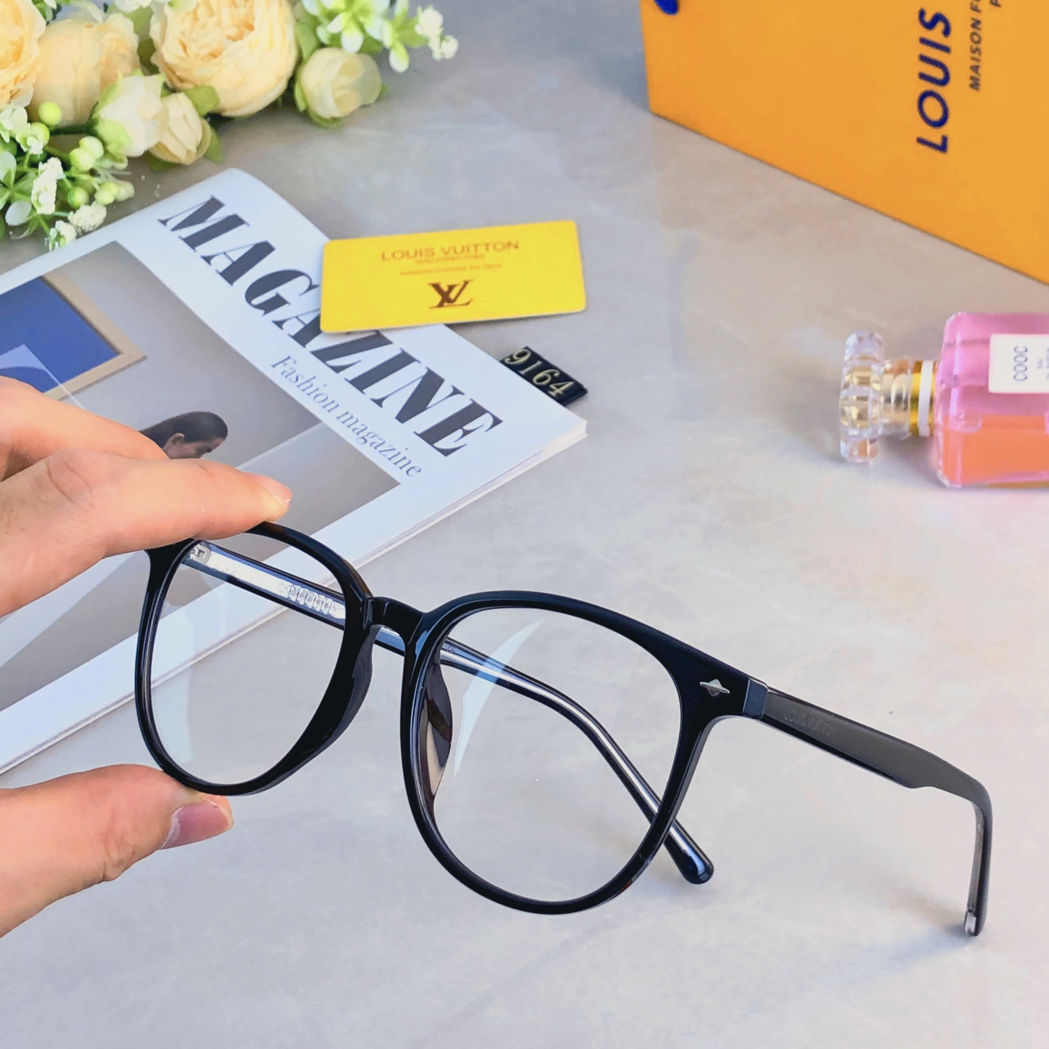 Louis Vuitton LV Rise Square Optical Glasses Top quality - KAIROO