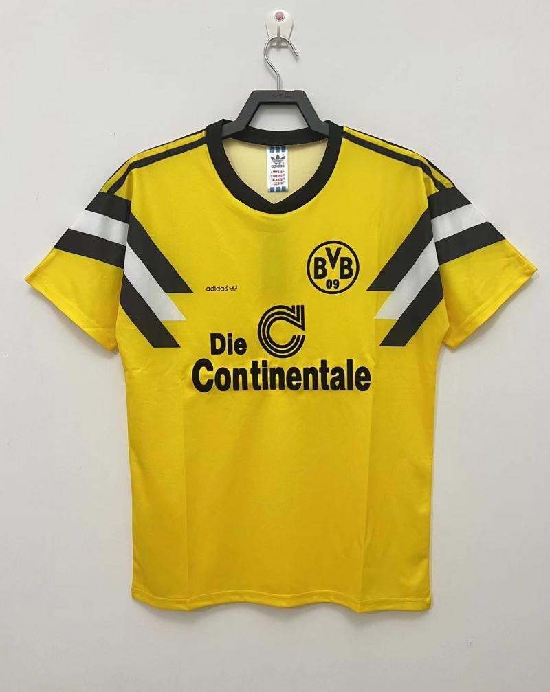 Retro Borussia Dortmund 1989 Home Shirt S-XXL