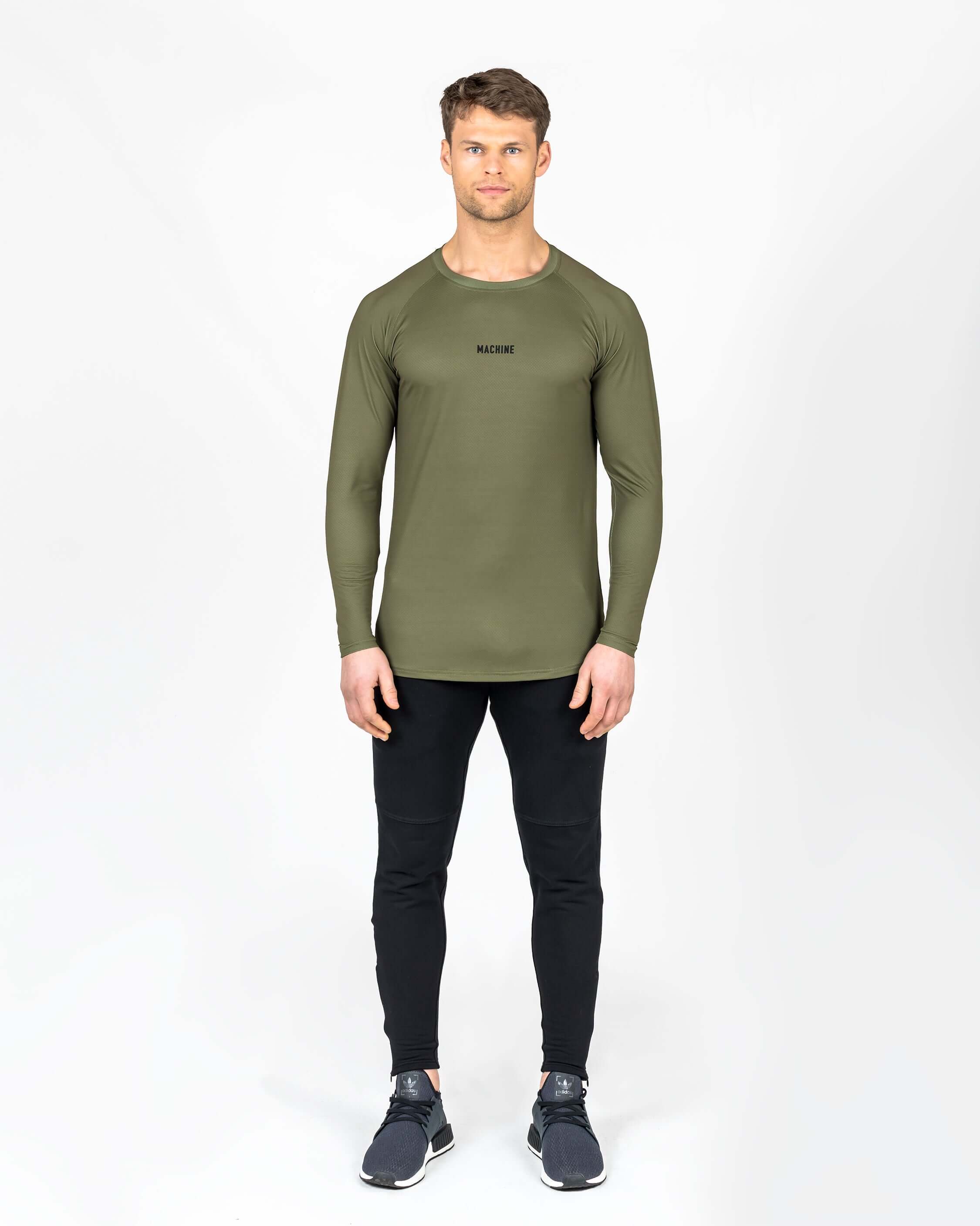 Activ-Mesh Agile Long Sleeve T-Shirt (Olive)