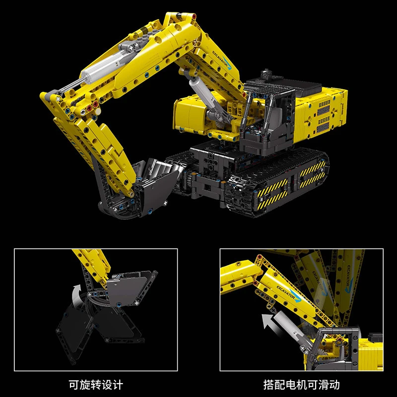 MOULD KING 15061 - Mechanical Digger
