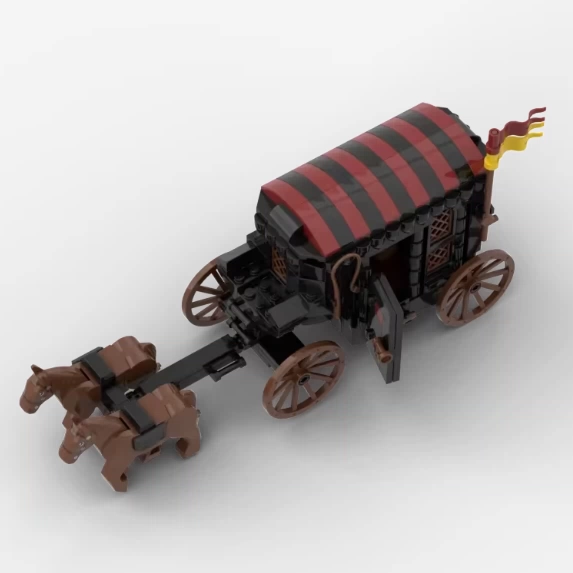 MOC 127645 - Lion Knights' Carriage