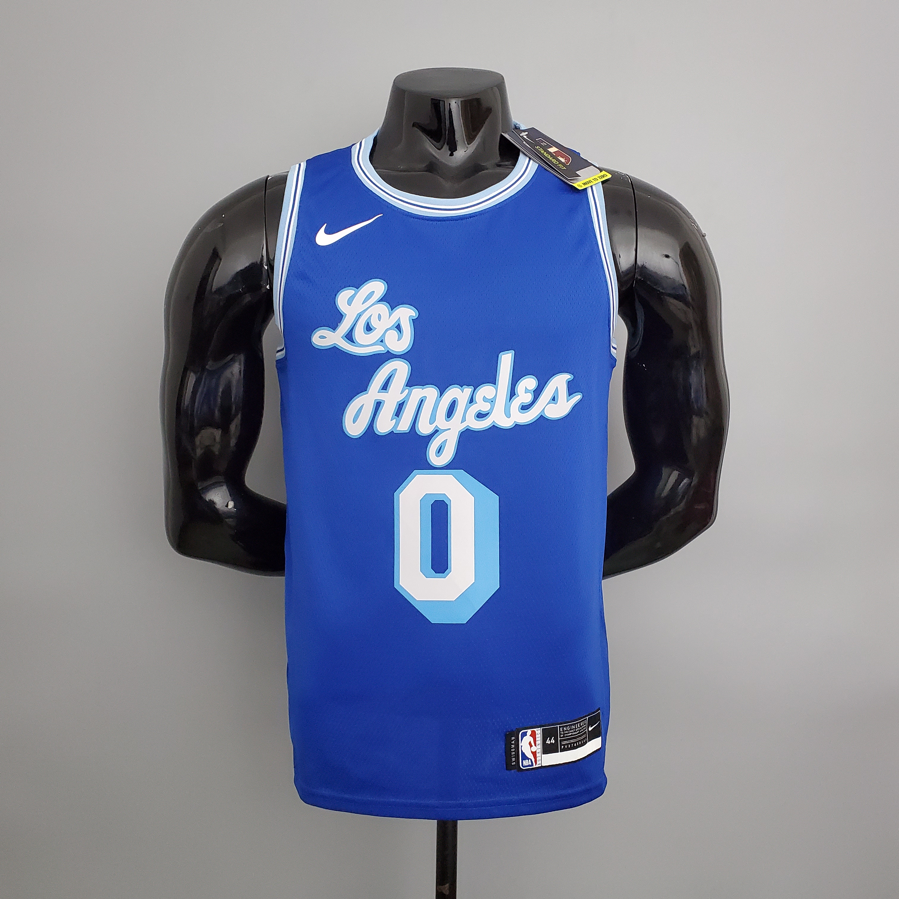 Russell Westbrook Los Angeles Lakers 2020/21 Swingman Jersey Retro Blue