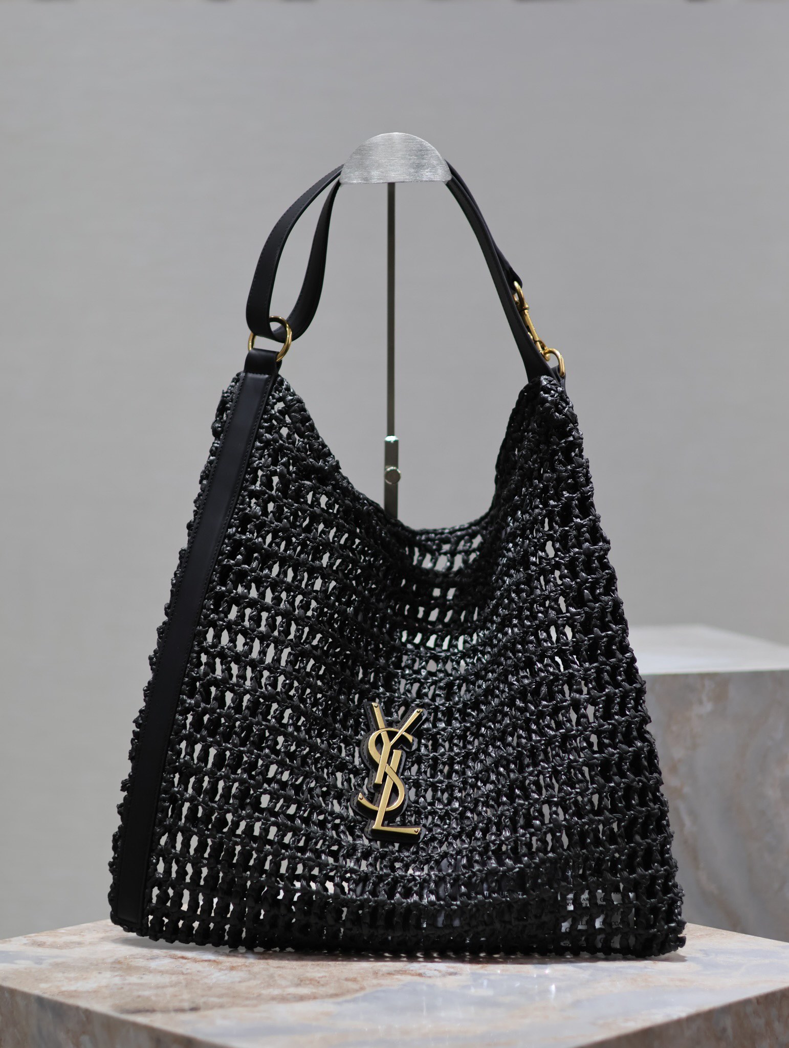 Saint Laurent YSL Handbag Shoulder Bag O*ALIS Woven Shoulder Bag