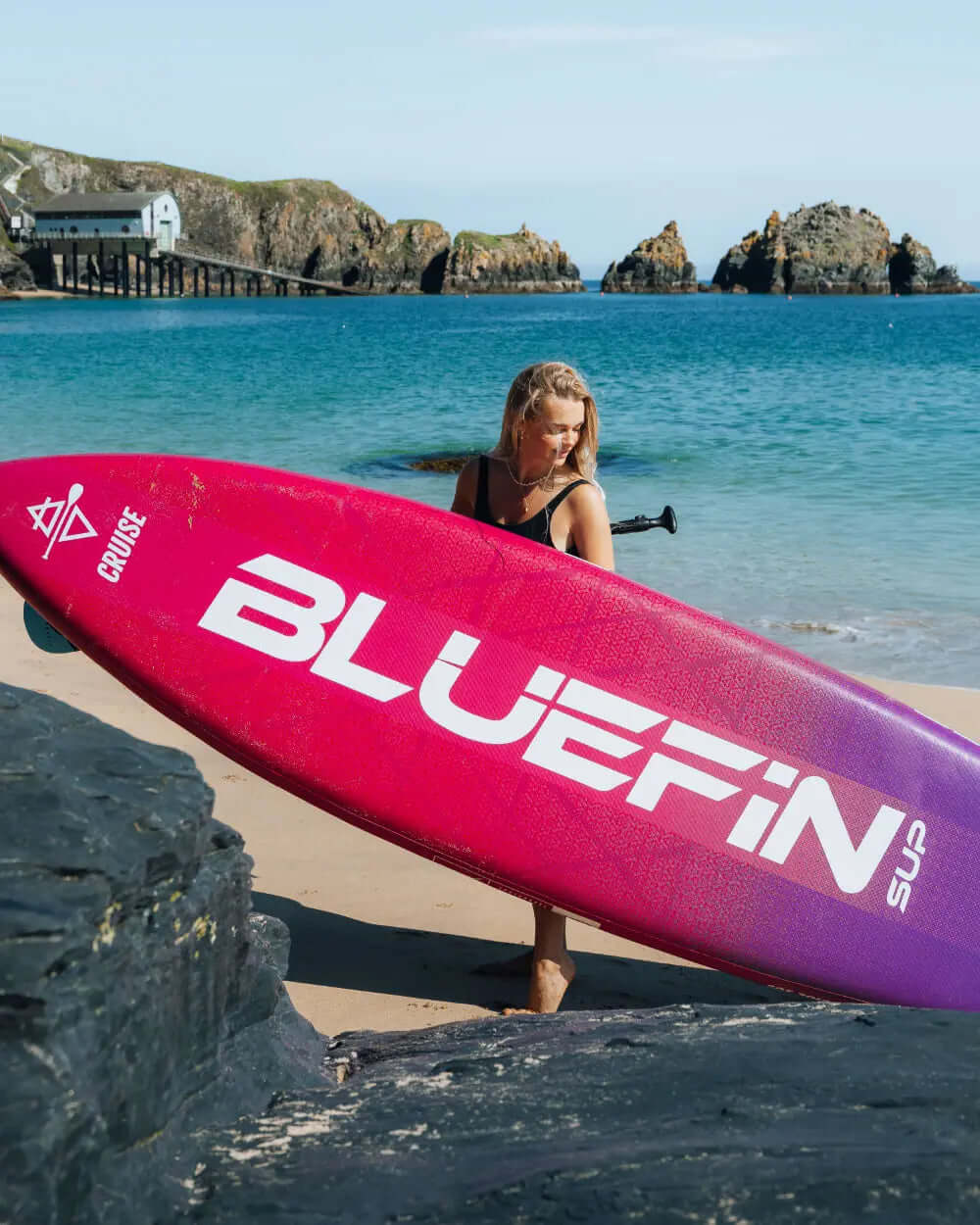 Cruise 10'8 Inflatable Paddleboard SUP - Red