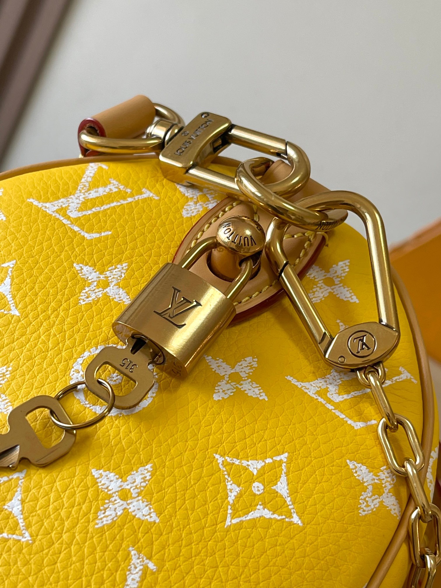 Louis Vuitton Bags autumn-winter yellow handbag