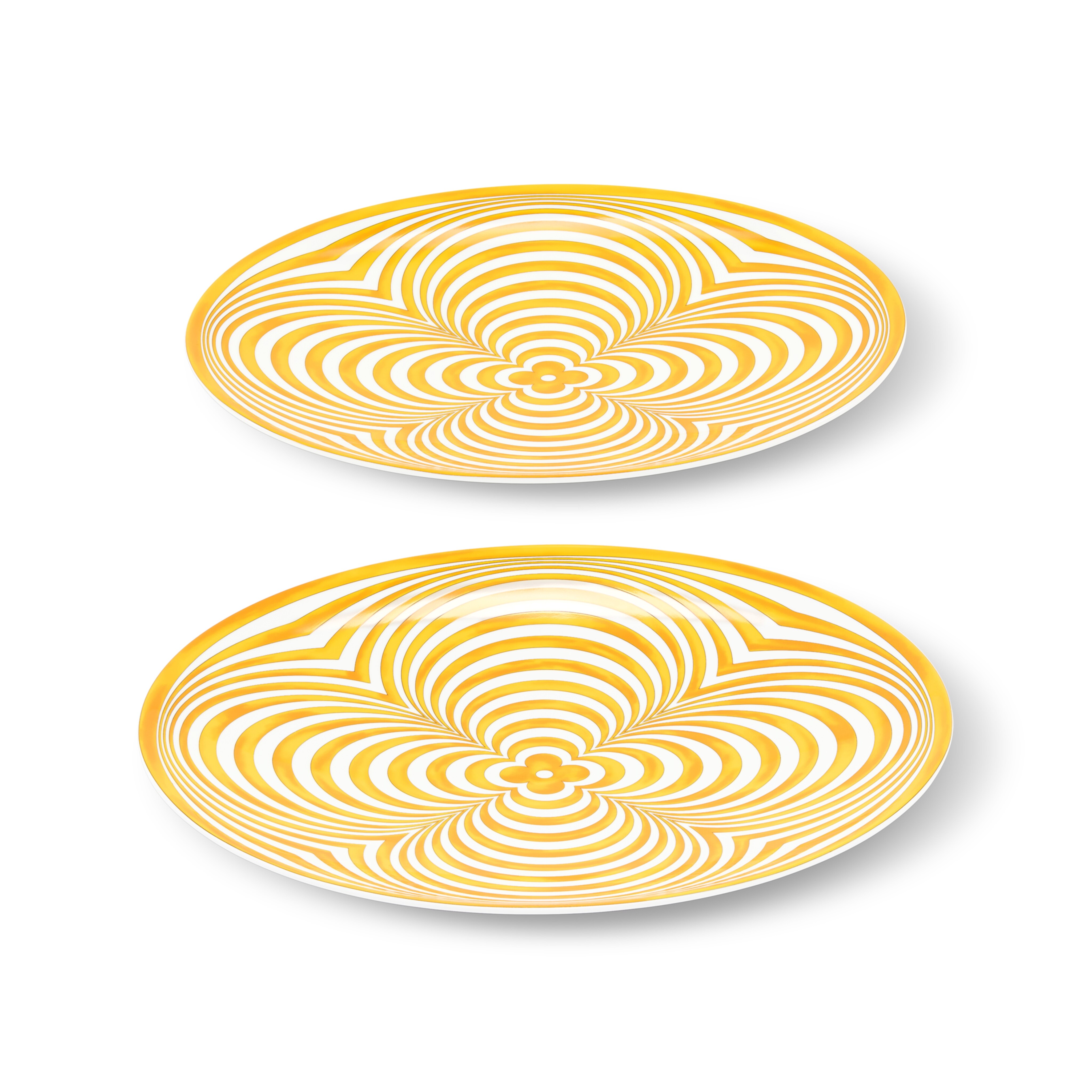 Dolce Vita Set Of 2 Presentation Plates