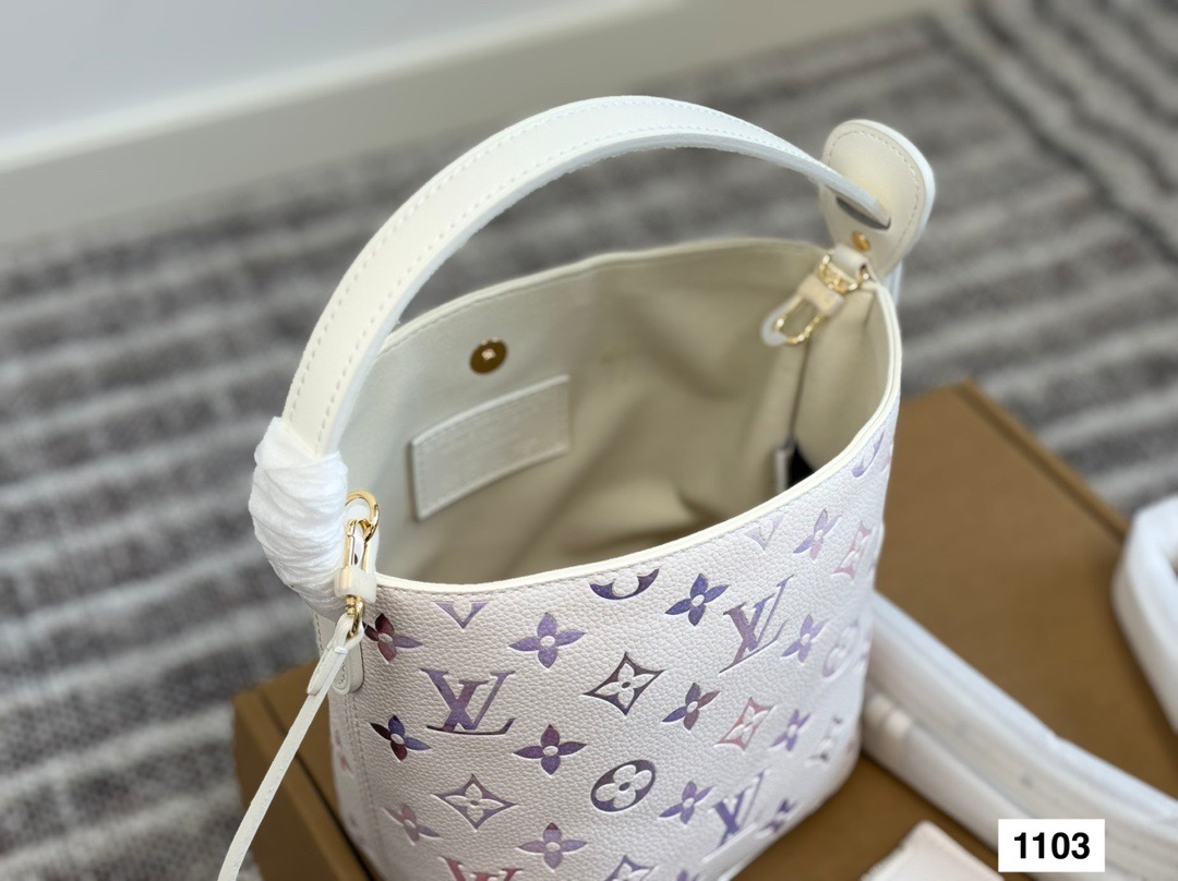 Louis Vuitton LV All In BB Empreinte Bucket Bag