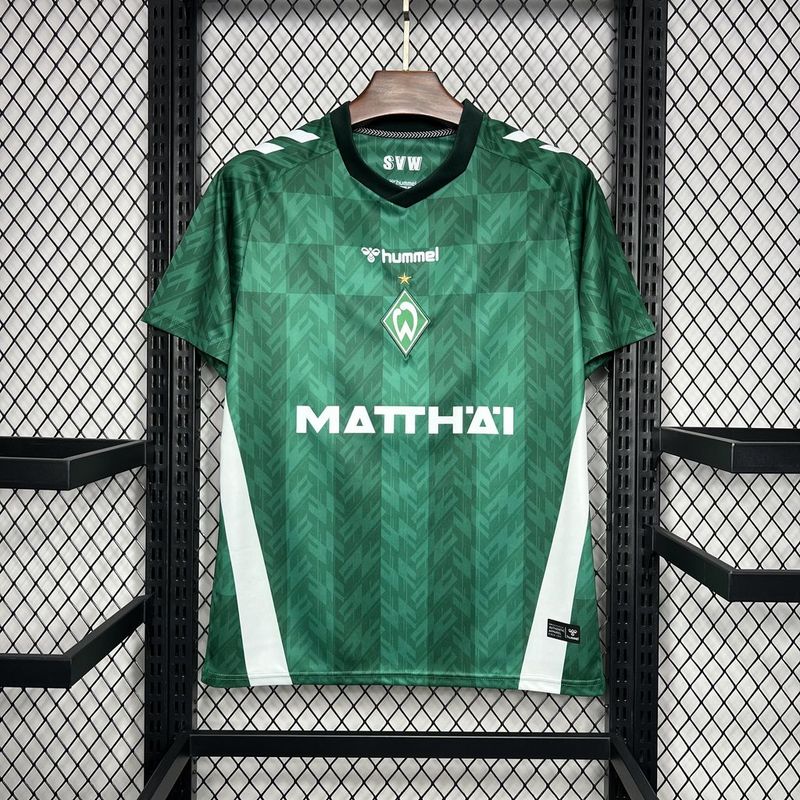 24-25 Werder Bremen Home Soccer Jerseys