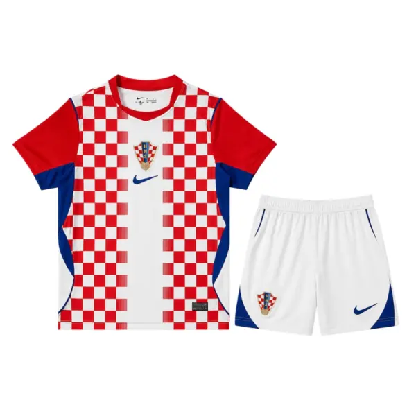 Kids Croatia Home Jersey Kit World Cup 2026
