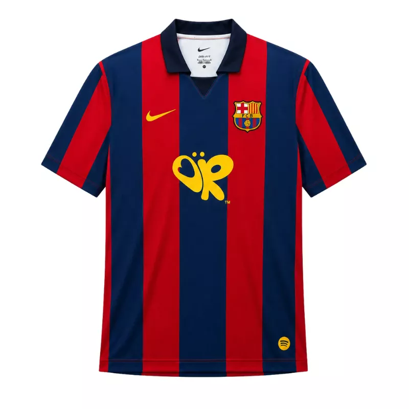 2003/04 FC Barcelona x Olivia Rodrigo x Spotify Retro Jersey