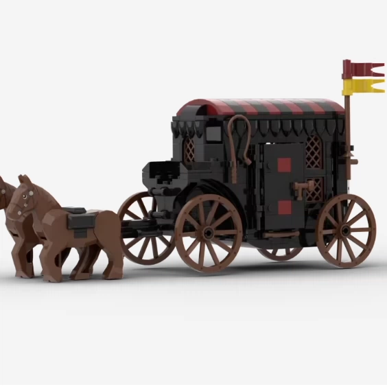 MOC 127645 - Lion Knights' Carriage