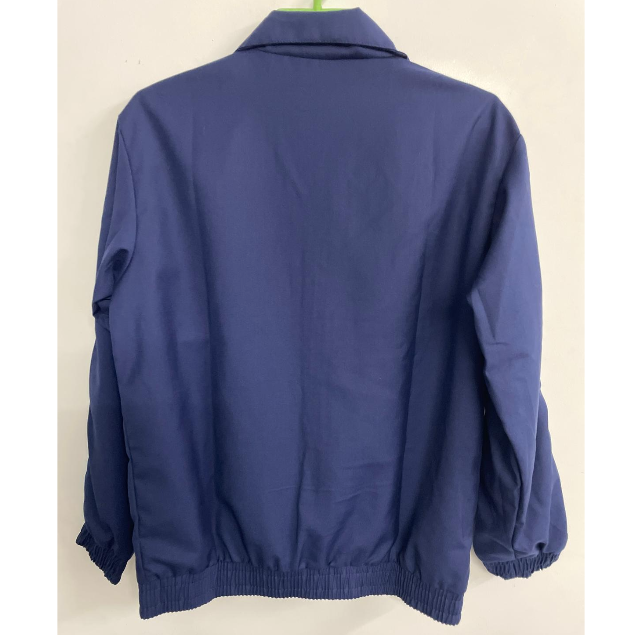 Ad Clover Dark Blue Casual Trench Coat Jacket S-2XL
