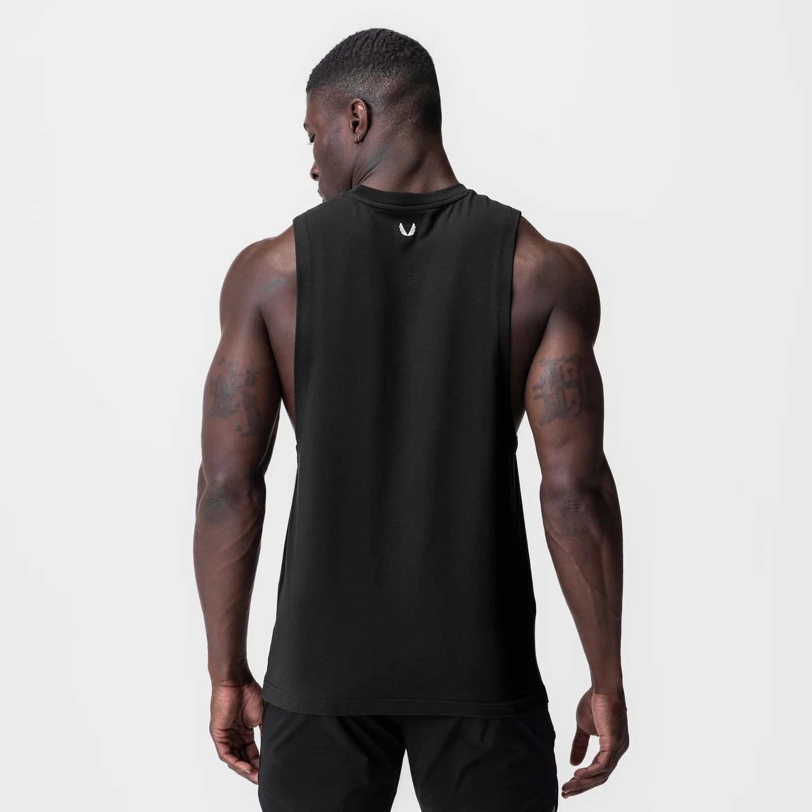 0926. Supima Muscle Tank - Black