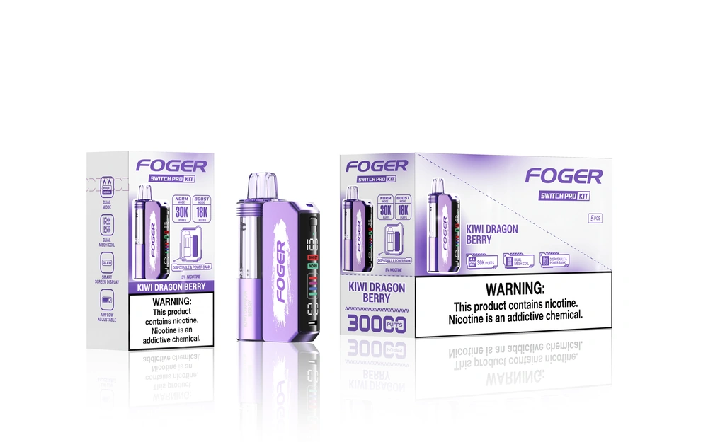 Foger Switch Pro 30000 Puffs Kit - Kiwi Dragon Berry - Vaba Vape-Shop