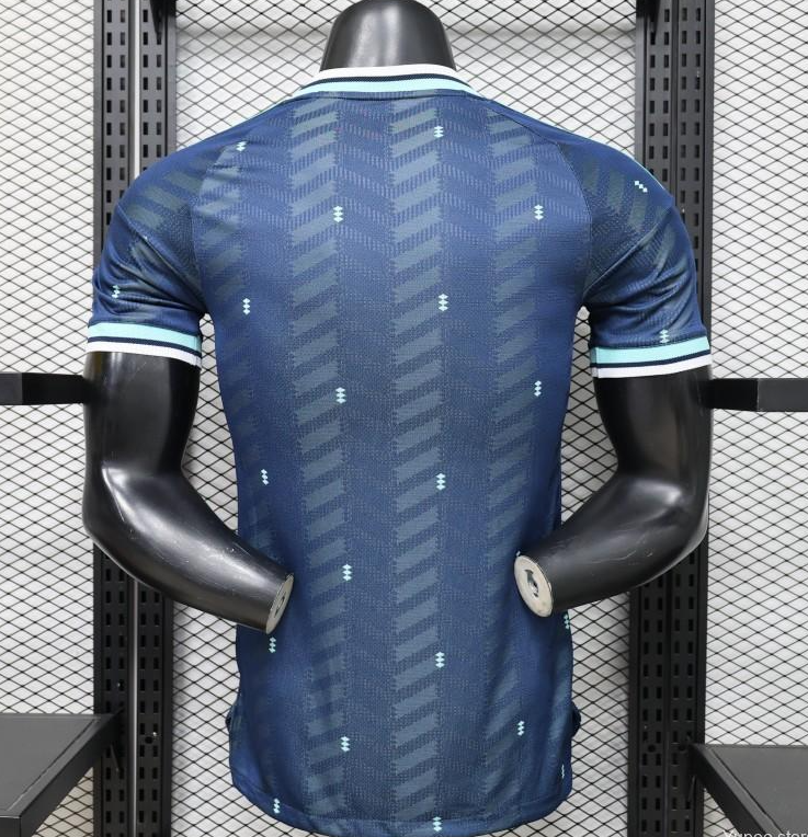 Player Version 2026 Germany Navy Blue with Zigzag Pattern Away Jersey S-2XL