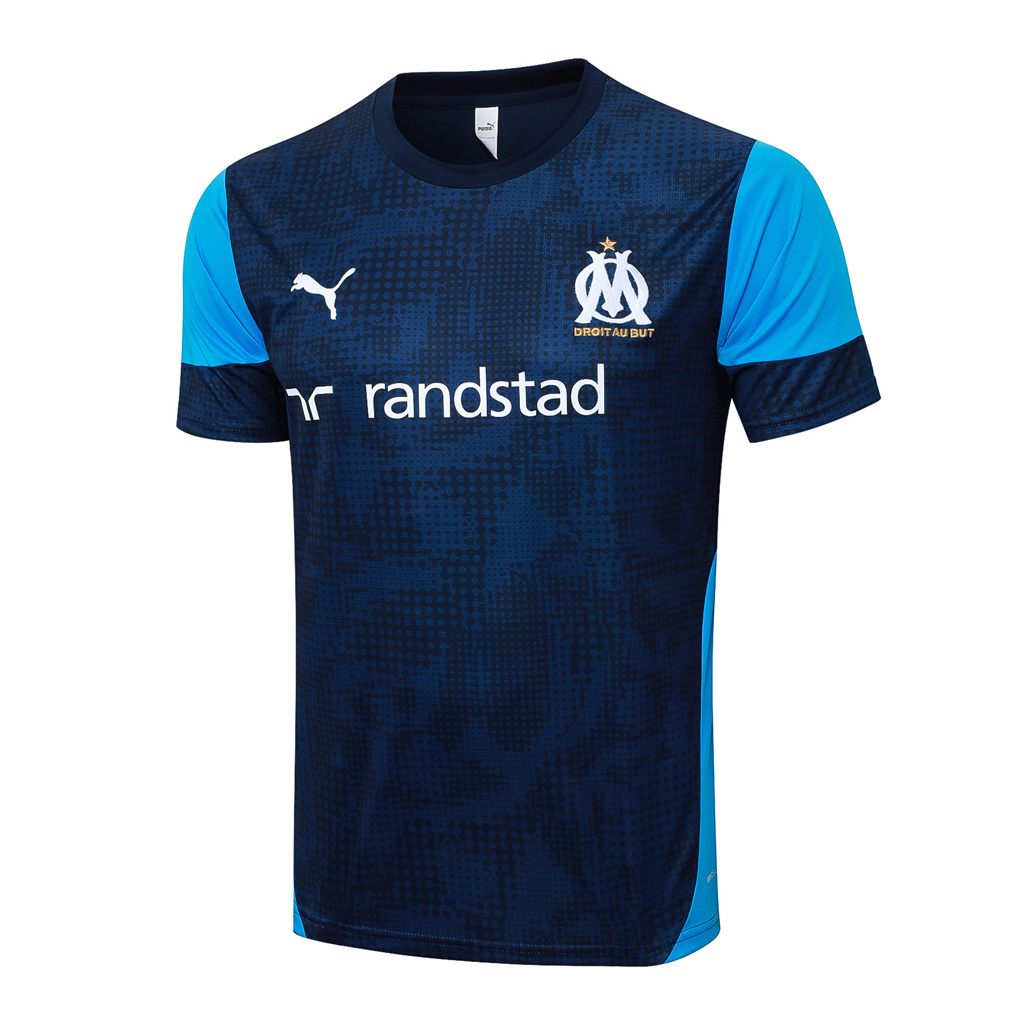 Marseille Training Short sleeve Jersey 23/24 | Soc Jersey - Premium Football Jersey