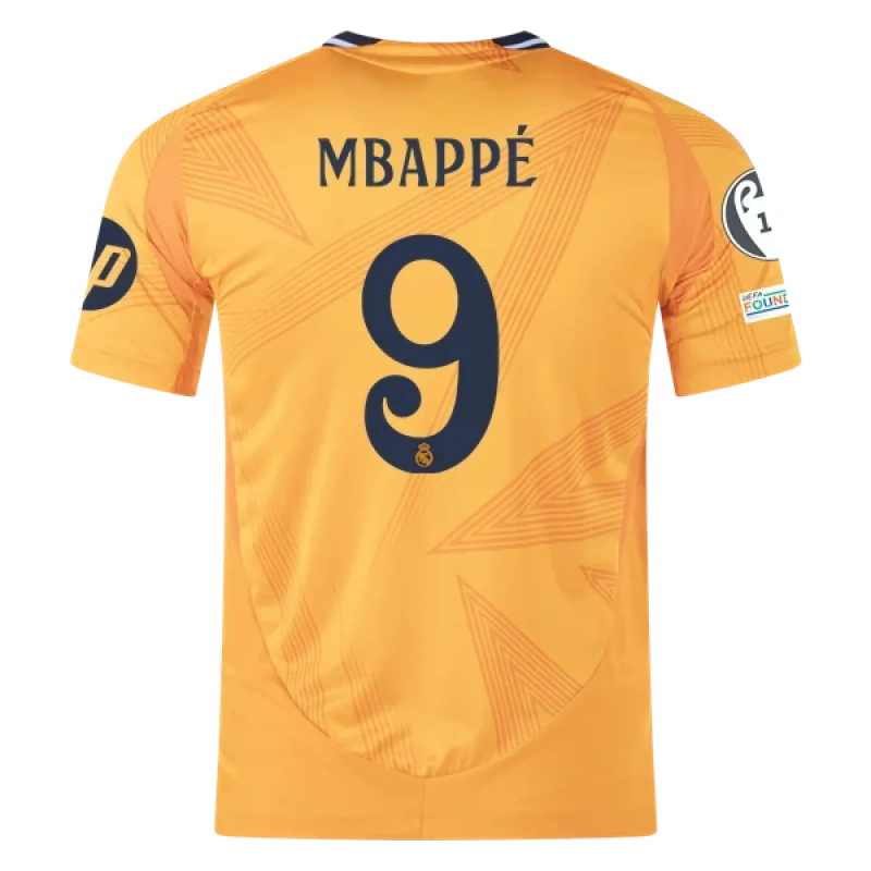 24-25 Real Madrid MBAPPE #9 Away Soccer Jersey