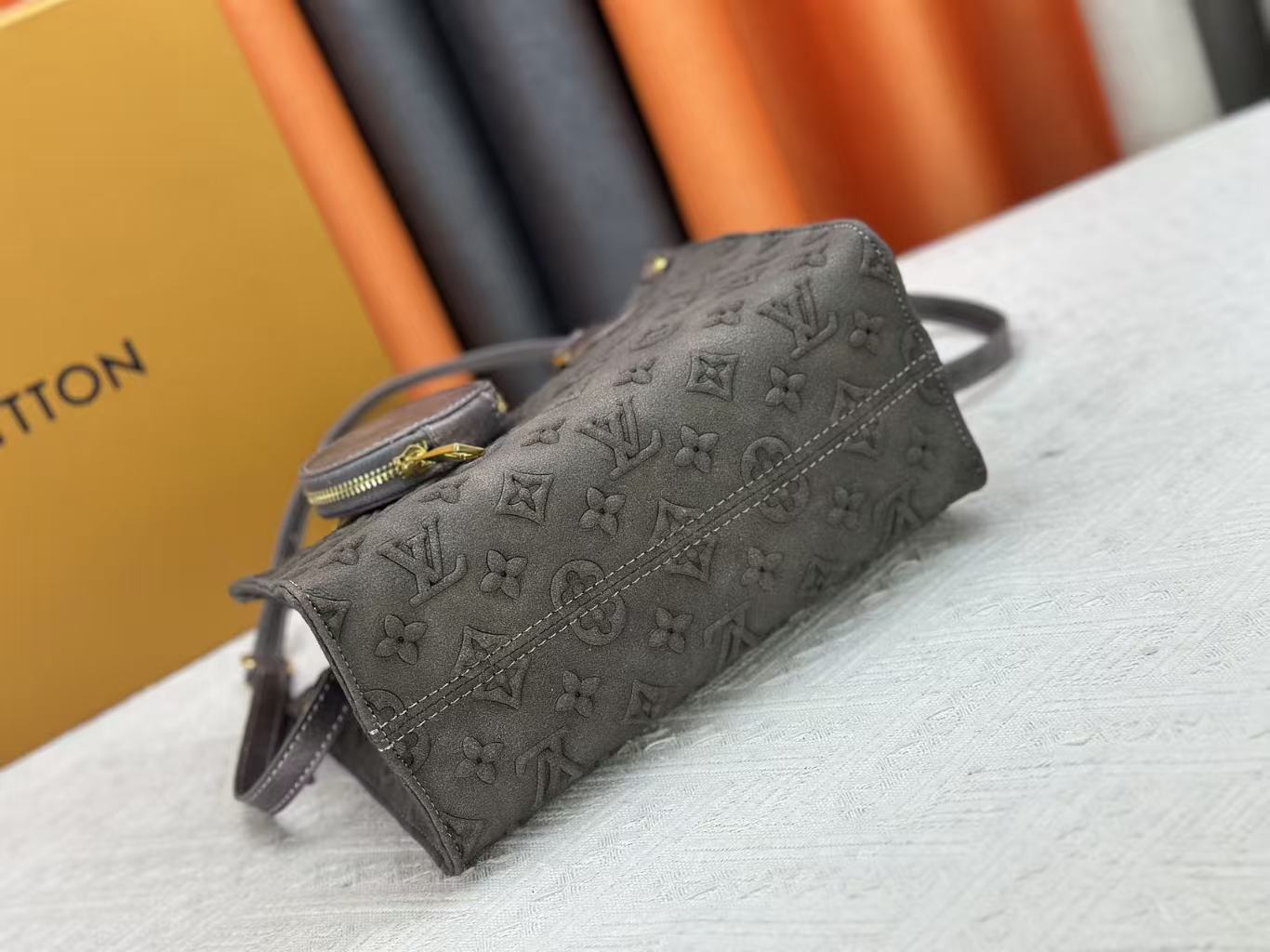 Louis Vuitton LV embossed OnTheGo tote