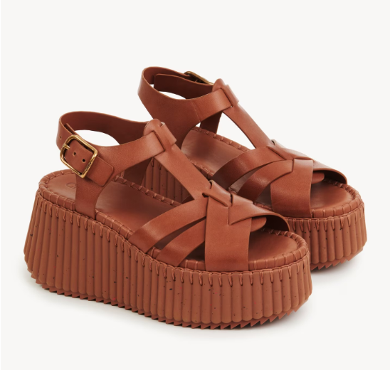 Chloe Nama Wedge Sandal