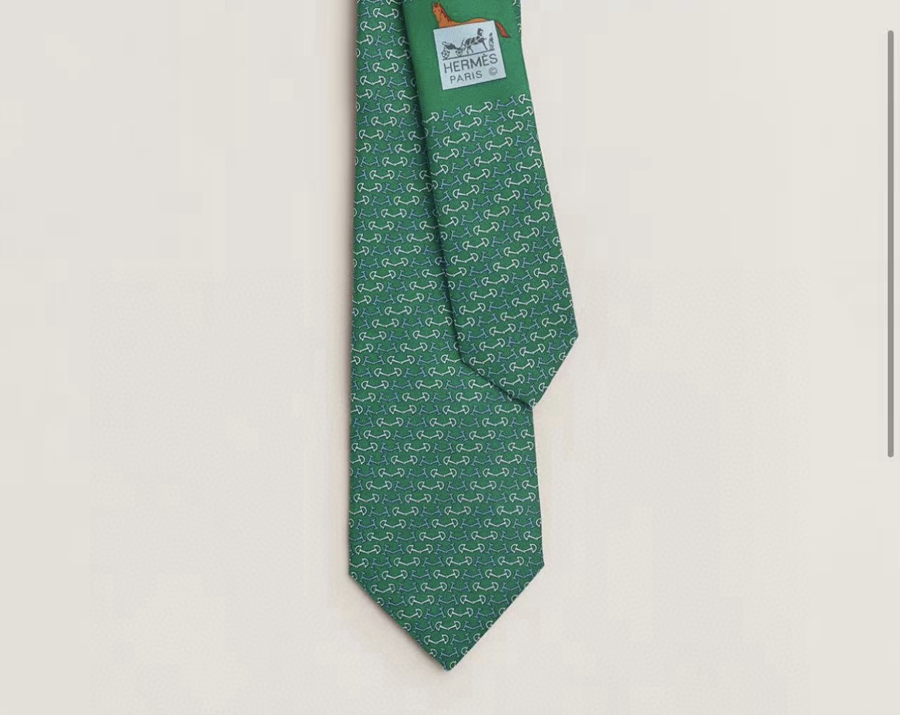 Hermes Men's Neck Tie