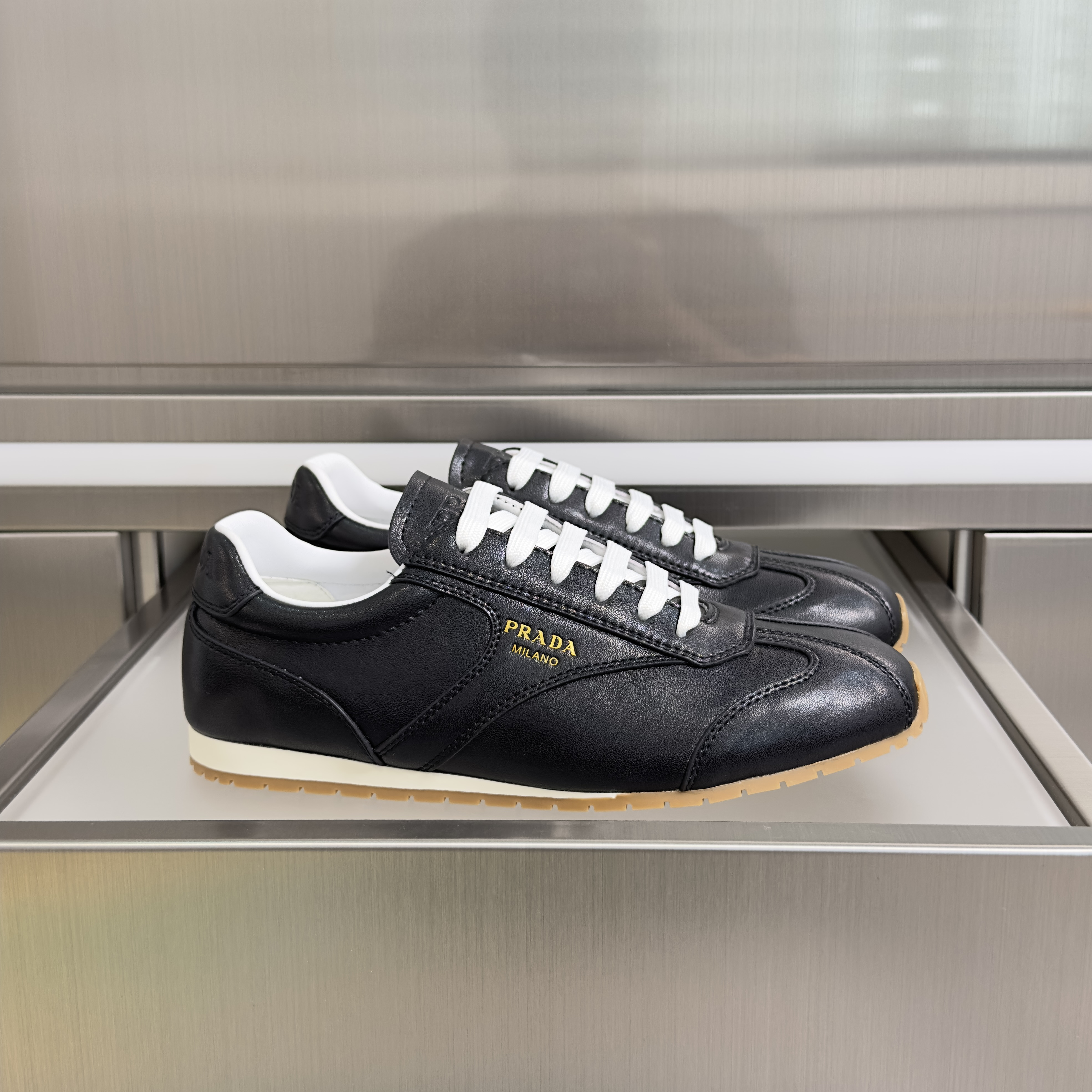 Prada Women's Leather Sneaker