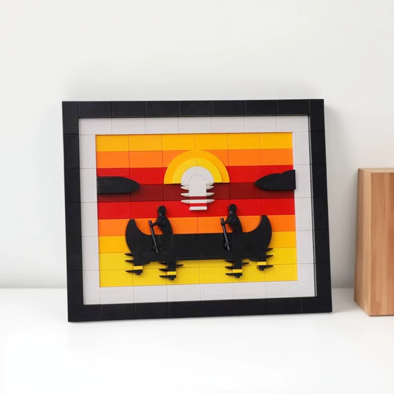 MOC 187605 - Canoe at Sunset