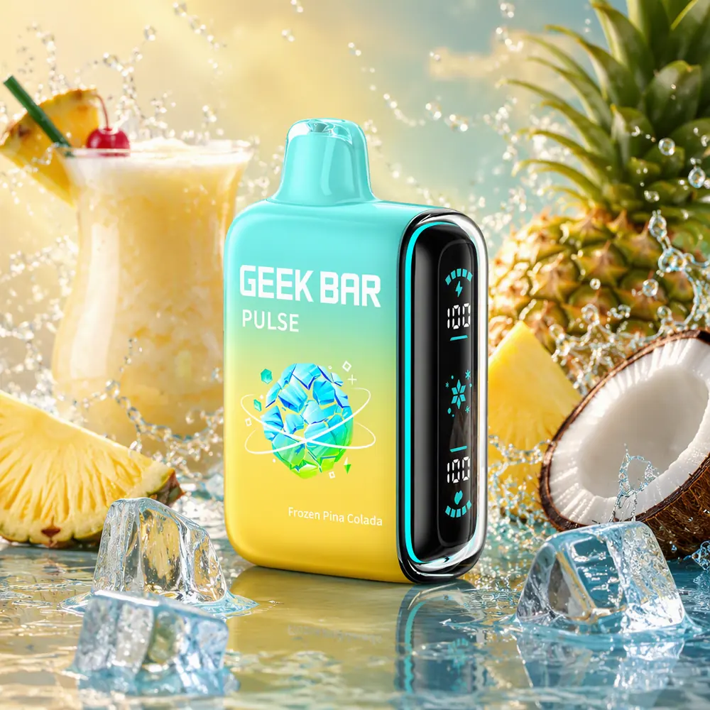 Geek Bar Pulse 15K Disposable Vape - Frozen Pina Colada