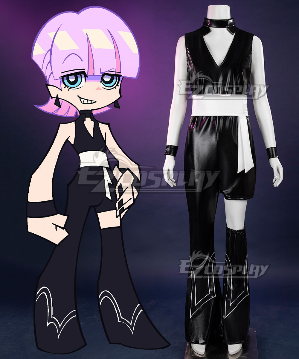New Panty And Stocking with Garterbelt Polyurethane Leather Cosplay Costume