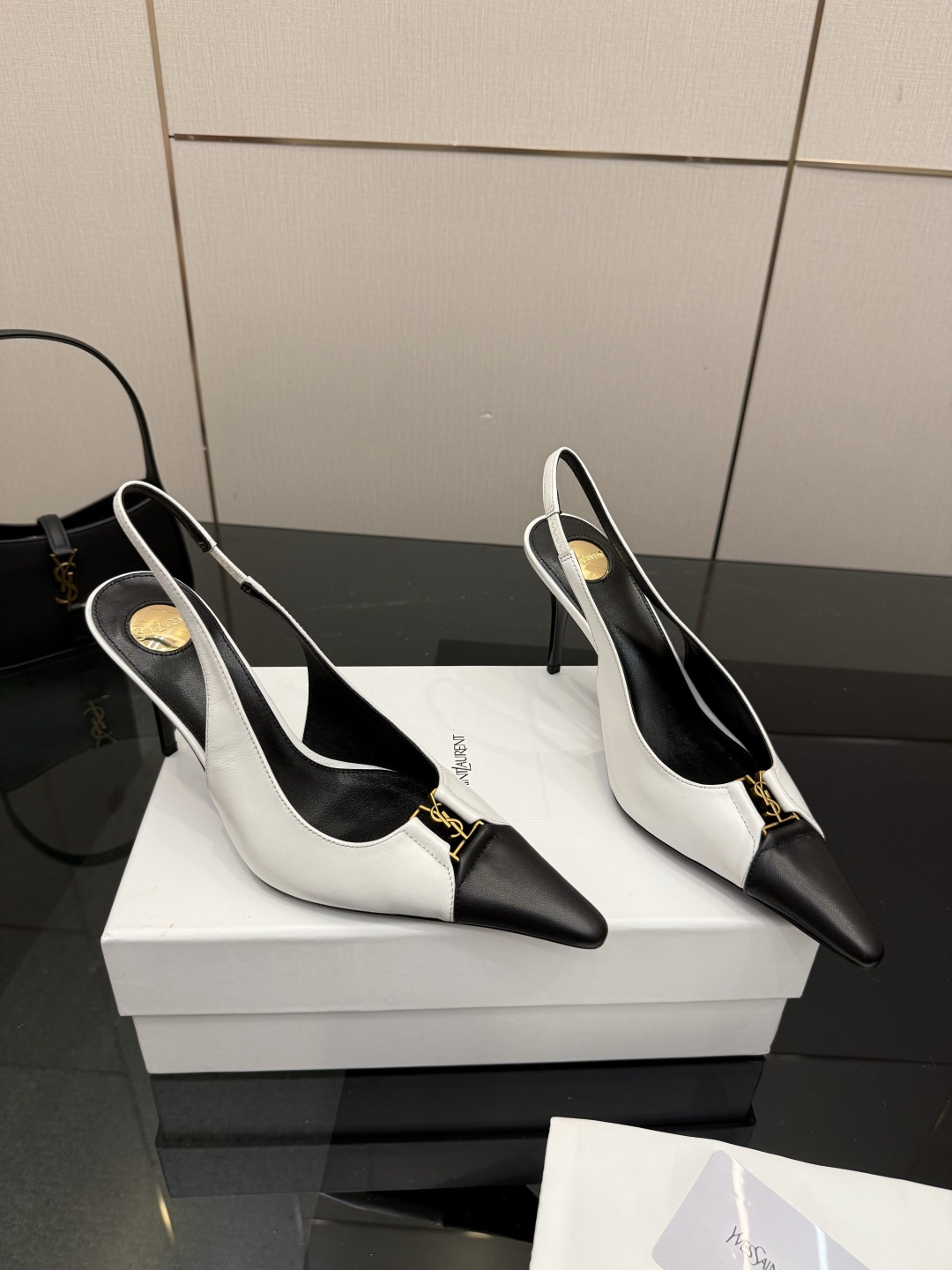 Saint Laurent Babylone Breteui Slingback