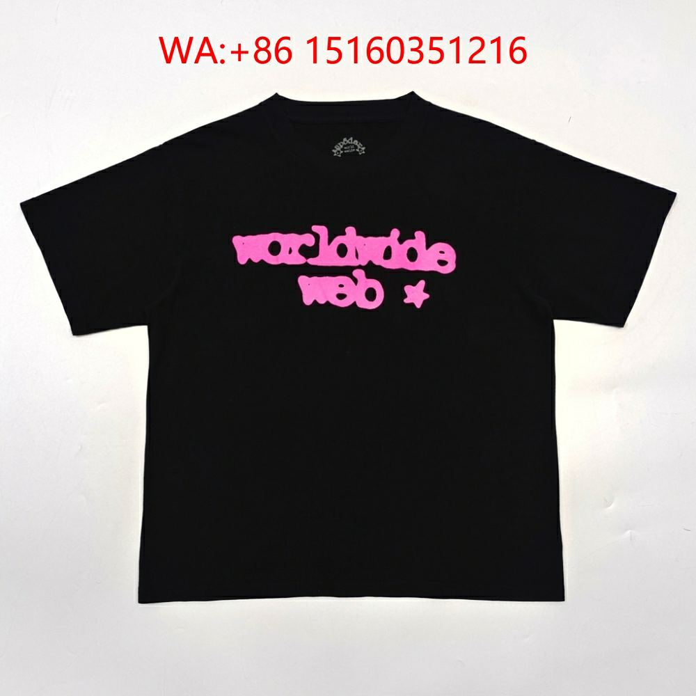 1:1 SP5DER WORLDWIDE T-shirt 01 Collection for men, Streetwear tee