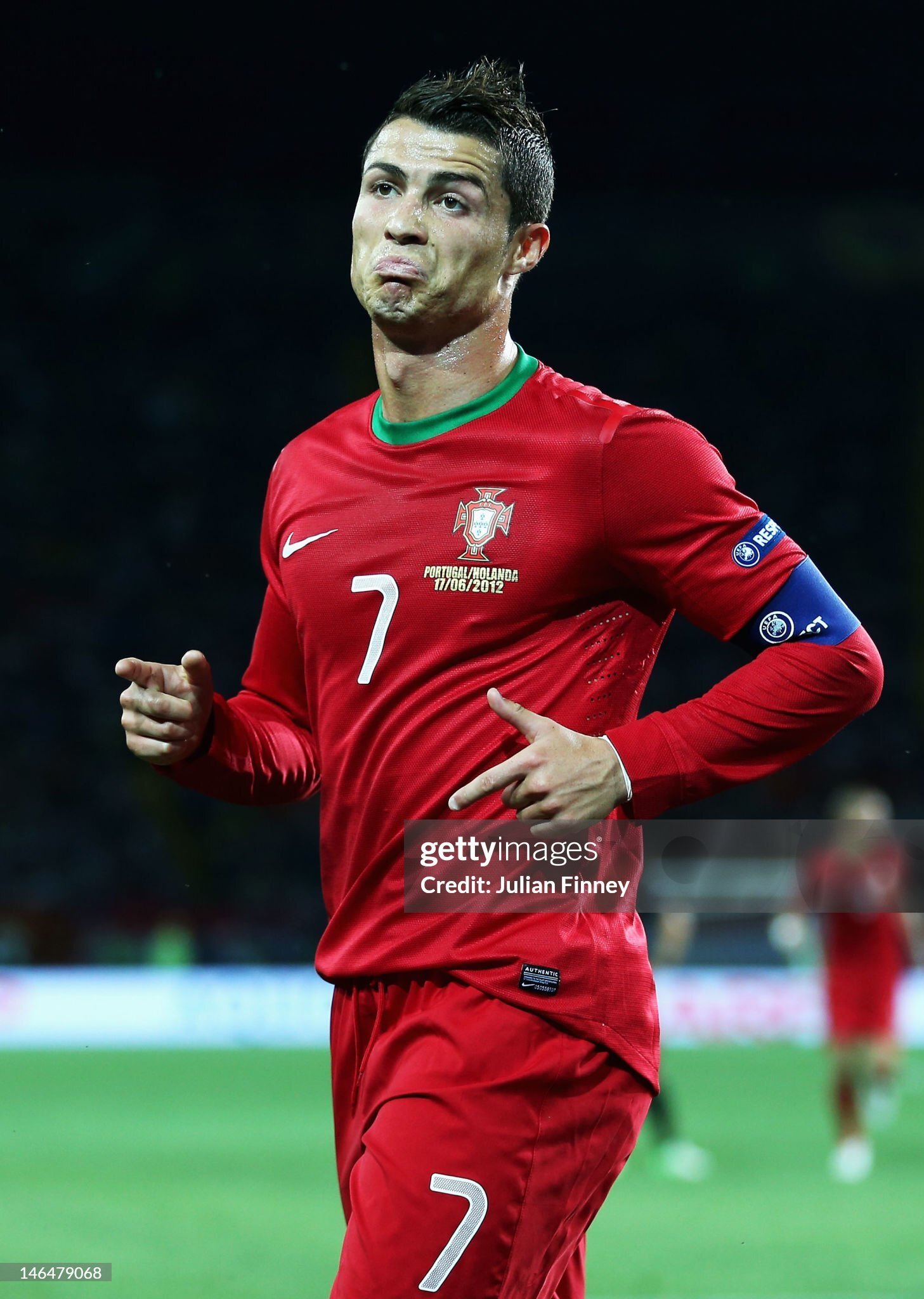 Player Version Retro 2012/13 Portugal Home Long Sleeves S-3XL