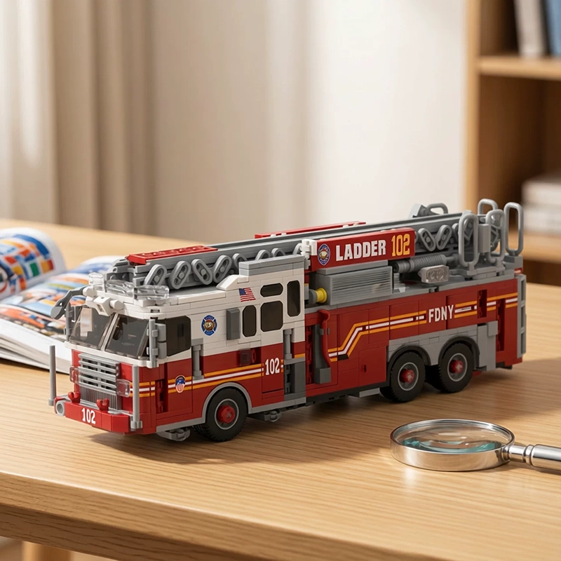 MOC 133201 - Ladder 102 Bedford Express