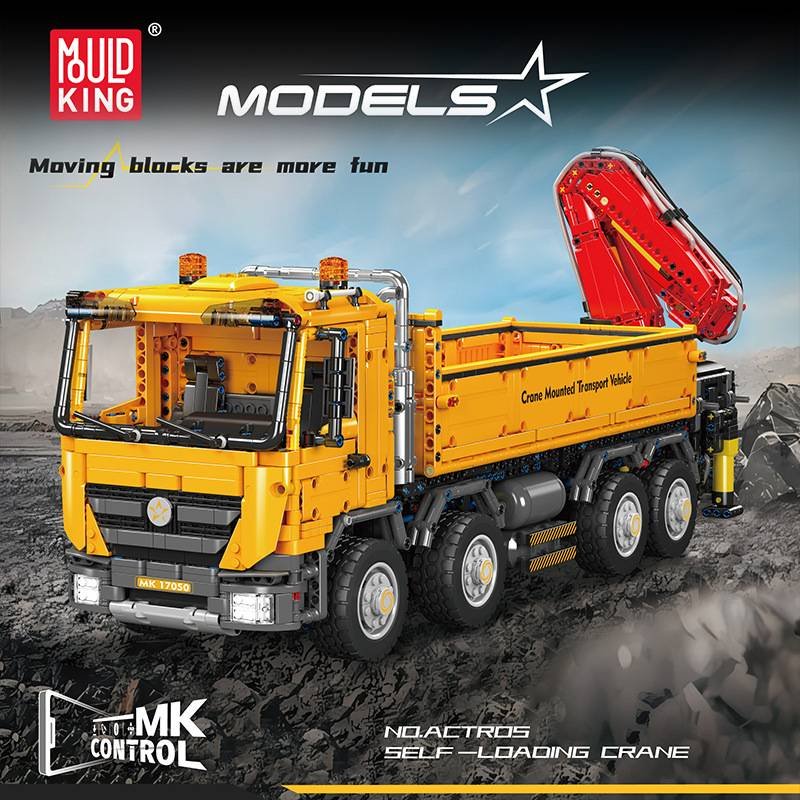 MOULD KING 17050 - Actros Self-Loading Crane
