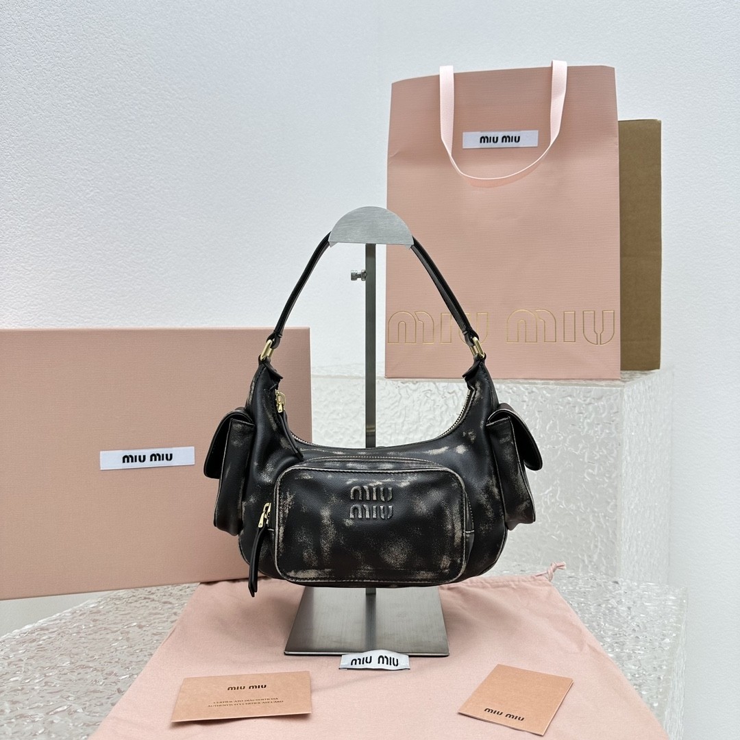 Miumiu Nappa leather pocket bag