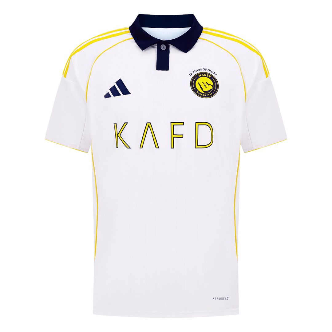 Al Nassr Soccer Jersey Third Away Shirt 2025-26