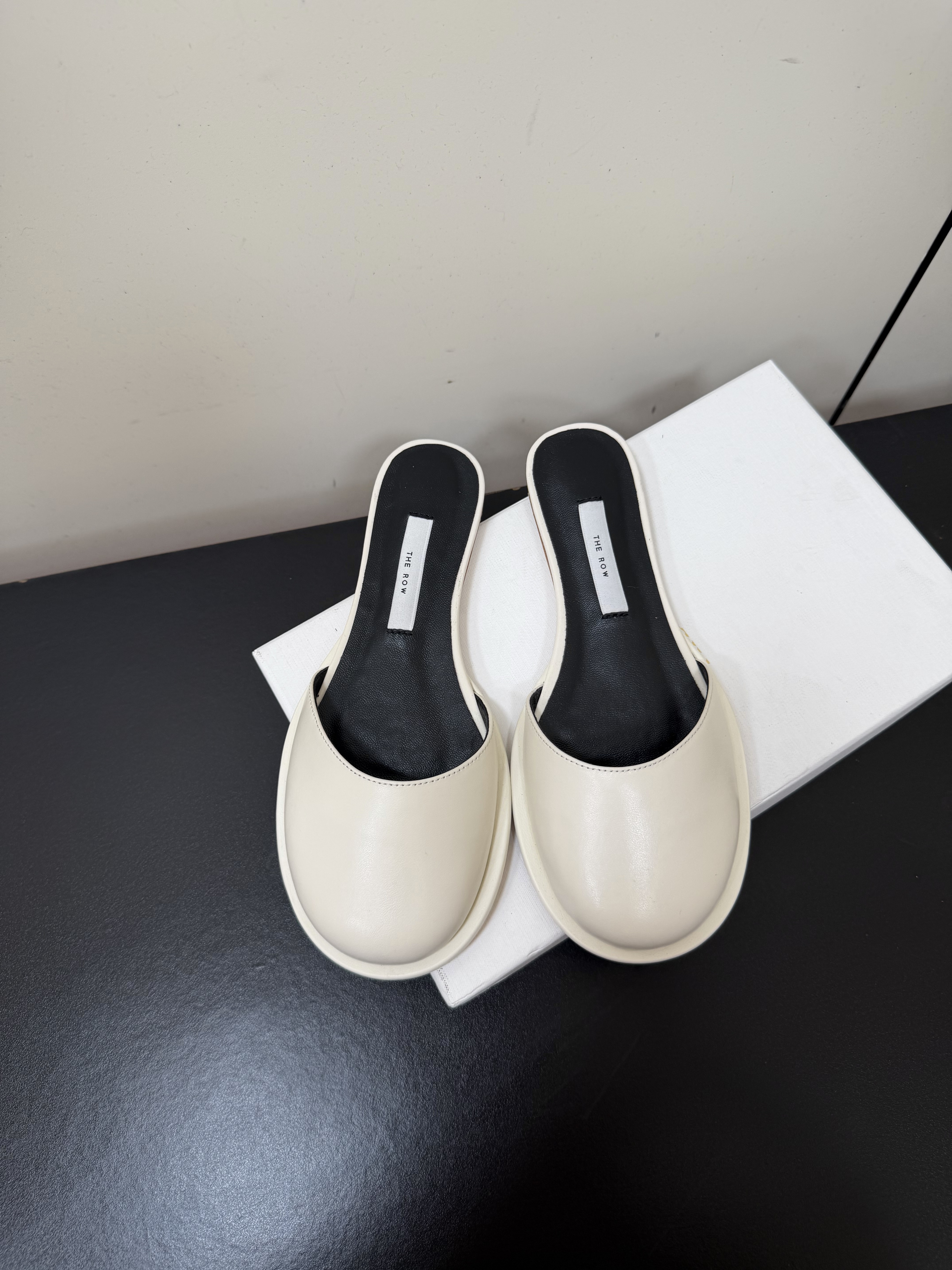 The Row Leather Mule